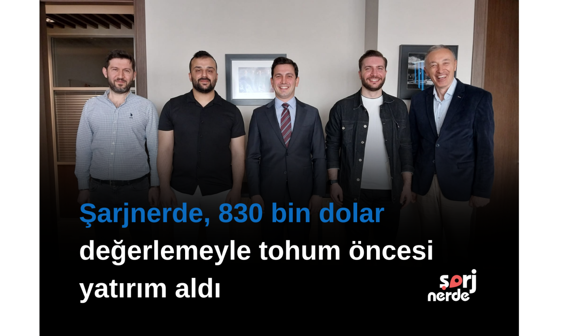 Şarjnerde'ye Tohum Öncesi Yatırım